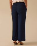 Büyük Beden Elastik Bel Geniş Paça Pantolon Gala-Xi