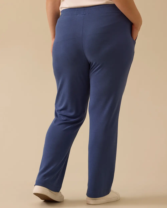 Gala-xi Oversize Midi Women's Pants - Minimalist Casual Style