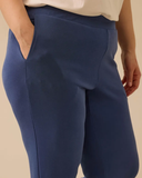 Gala-xi Oversize Midi Women's Pants - Minimalist Casual Style