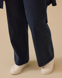 Büyük Beden Bol Paça Jean Pantolon Gala-Xi