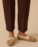 Plus size double hem pocket trousers Gala-Xi