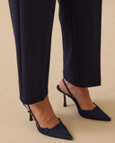 Plus size classic fit ankle length trousers Gala-Xi