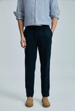 Lufian Minimalist Linen Men's Trousers - Regular Fit - For Everyday Outfits
