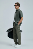 Lufian Minimalist Linen Men's Trousers - Regular Fit - For Everyday Outfits