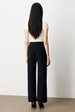 Buttoned Knit Trousers