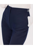 Seçil Minimalist Crop Kadın Pantolon - Yüksek Bel Midi - Günlük & İş