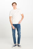 Regular Fit Normal Kesim Bisiklet Yaka Pamuklu T-Shirt Lee