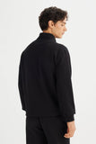 Regular Fit Sweatshirt with Zipper Detail - Lee