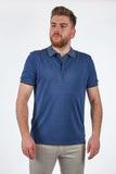 San&Fa Minimalist Erkek Polo Yaka T-Shirt - Kısa Kol - Günlük