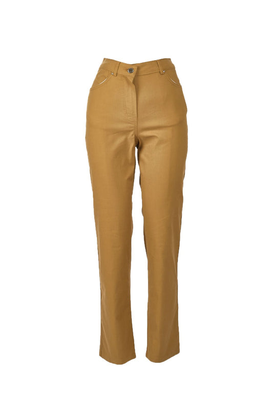 Seleste Minimalist Yüksek Bel Regular Fit Kadın Pantolon - Günlük Kullanım