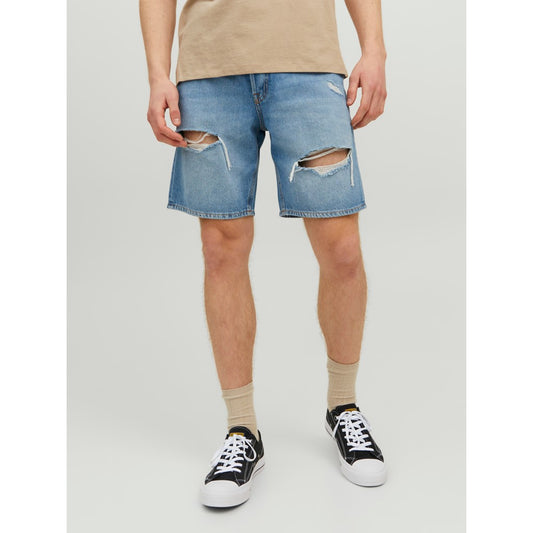 Jack&Jones Oversize Yırtık Detaylı Denim Şort - Rahat ve Şık