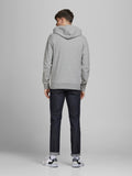 Jack&Jones Oversize Fermuarlı Kapüşonlu Erkek Sweatshirt - Günlük ve Spor
