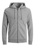 Jack&Jones Oversize Fermuarlı Kapüşonlu Erkek Sweatshirt - Günlük ve Spor