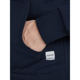 Jack&Jones Oversize Fermuarlı Kapüşonlu Erkek Sweatshirt - Günlük ve Spor