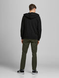 Jack&Jones Oversize Fermuarlı Kapüşonlu Erkek Sweatshirt - Günlük ve Spor