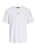 Jack&Jones Minimalist Oversize Erkek Tişört - Kısa Kol Yuvarlak Yaka