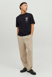 Jack&Jones Oversize Erkek T-Shirt - Kısa Kol - Minimalist Stil