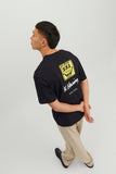Jack&Jones Oversize Erkek T-Shirt - Kısa Kol - Minimalist Stil