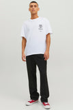 Jack&Jones Oversize Erkek T-Shirt - Kısa Kol - Minimalist Stil