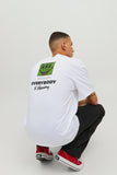 Jack&Jones Oversize Erkek T-Shirt - Kısa Kol - Minimalist Stil