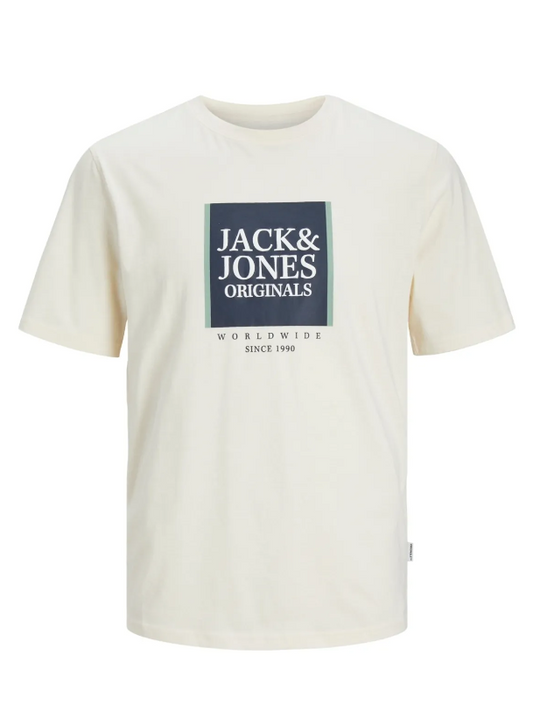 Jack&Jones Minimalist Regular Fit Yuvarlak Yaka Erkek T-Shirt - Günlük Kullanım