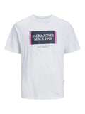 Jack&Jones Minimalist Regular Fit Yuvarlak Yaka Erkek T-Shirt - Günlük Kullanım