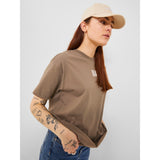 Jack&Jones JJXX Oversize Minimalist Kadın Tişört - Kısa Kol Günlük