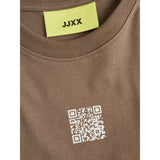 Jack&Jones JJXX Oversize Minimalist Kadın Tişört - Kısa Kol Günlük
