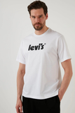 Levi's Oversize Yuvarlak Yaka Kısa Kol Erkek T-Shirt - Minimalist