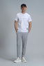 Lufian Oversize Kısa Kol Yuvarlak Yaka Erkek T-Shirt - Minimalist Stil