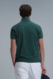 Lufian Minimalist Polo Yaka Kısa Kol Erkek T-Shirt - Günlük Şıklık