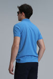 Lufian Minimalist Polo Yaka Kısa Kol Erkek T-Shirt - Günlük Şıklık