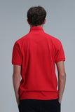 Lufian Minimalist Polo Yaka Kısa Kol Erkek T-Shirt - Günlük Şıklık