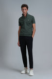 Lufian Minimalist Polo Yaka Kısa Kol Erkek T-Shirt - Günlük Şıklık