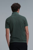 Lufian Minimalist Polo Yaka Kısa Kol Erkek T-Shirt - Günlük Şıklık