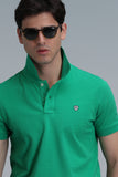Lufian Minimalist Polo Yaka Kısa Kol Erkek T-Shirt - Günlük Şıklık