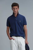 Lufian Minimalist Polo Yaka Kısa Kol Erkek T-Shirt - Günlük Şıklık
