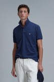 Lufian Minimalist Polo Yaka Kısa Kol Erkek T-Shirt - Günlük Şıklık