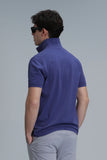 Lufian Minimalist Polo Yaka Kısa Kol Erkek T-Shirt - Günlük Şıklık