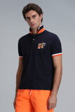 Lufian Minimalist Polo Yaka Kısa Kol Erkek T-Shirt - Günlük Şıklık