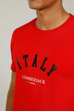 Lumberjack Minimalist Erkek T-Shirt - Kısa Kol Yuvarlak Yaka - Günlük Stil
