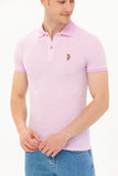 U.S. Polo Assn. Erkek Minimalist Polo Yaka Kısa Kol T-Shirt - Günlük Stil