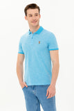 U.S. Polo Assn. Erkek Minimalist Polo Yaka Kısa Kol T-Shirt - Günlük Stil