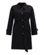 Gala-xi Kadın Büyük Beden Kemer Detaylı Trençkot 2321901005