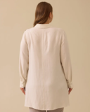 Plus Size Beaded Buttoned Tunic Gala-Xi