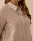 Plus size embroidered tunic with sequin details, Gala-Xi