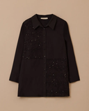 Plus size embroidered tunic with sequin details, Gala-Xi