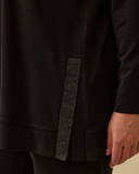 Gala-xi Oversize Long Sleeve Midi Tunic - Minimalist Everyday Style