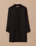 Plus size patterned tunic with pleat details, Gala-Xi