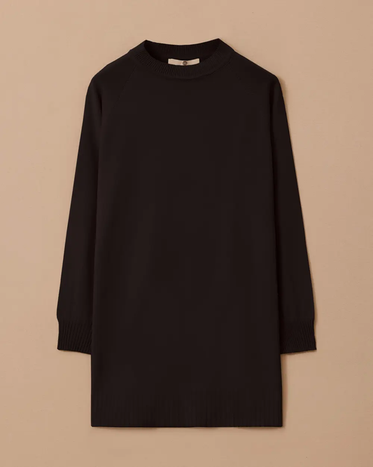 long sleeve basic knitwear tunic Scl